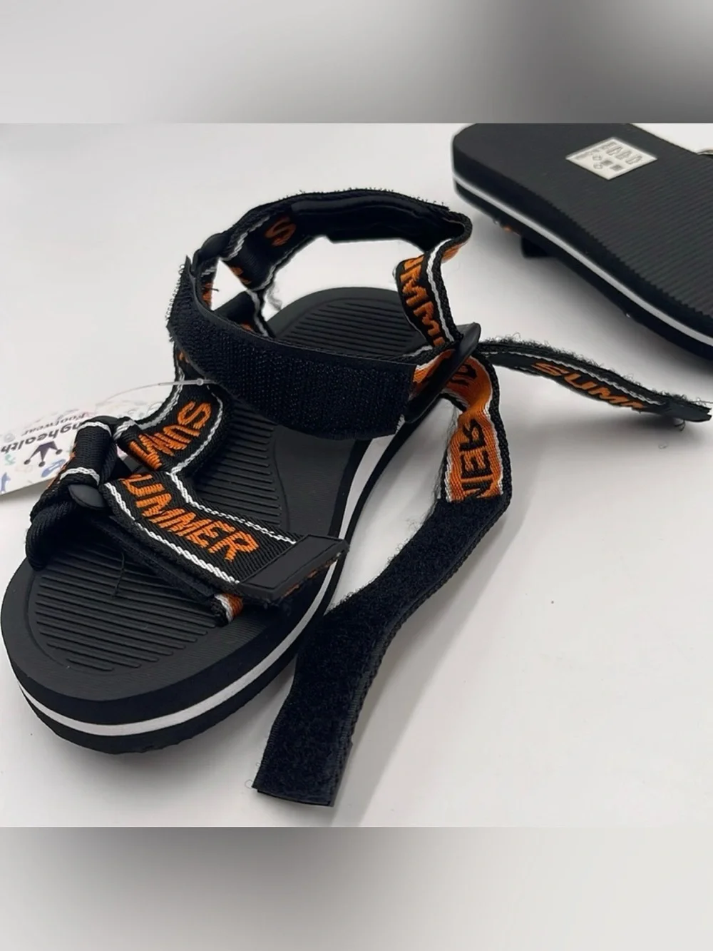 NWT kinghealth Comfortable kids Sandals  Adjustable Water Shoes for Summer